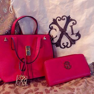 Christian Lacriox Handbag and Wallet